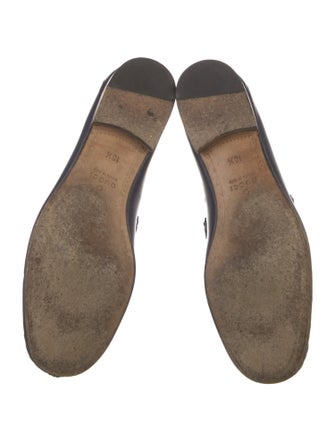 Gucci Horsebit Accent Leather Dress Loafers