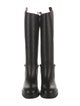 Gucci GG Signature Leather Riding Boots