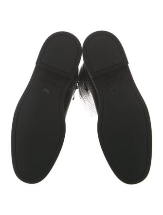 Gucci GG Signature Leather Riding Boots