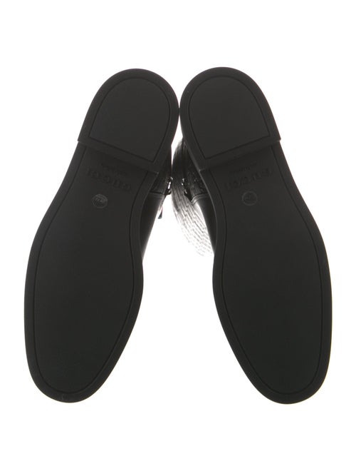 Gucci GG Signature Leather Riding Boots