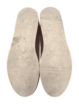 Gucci Sylvie Web Accent Lace Wedge Sneakers