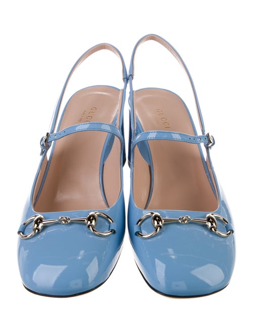 Gucci Leather Slingback Pumps