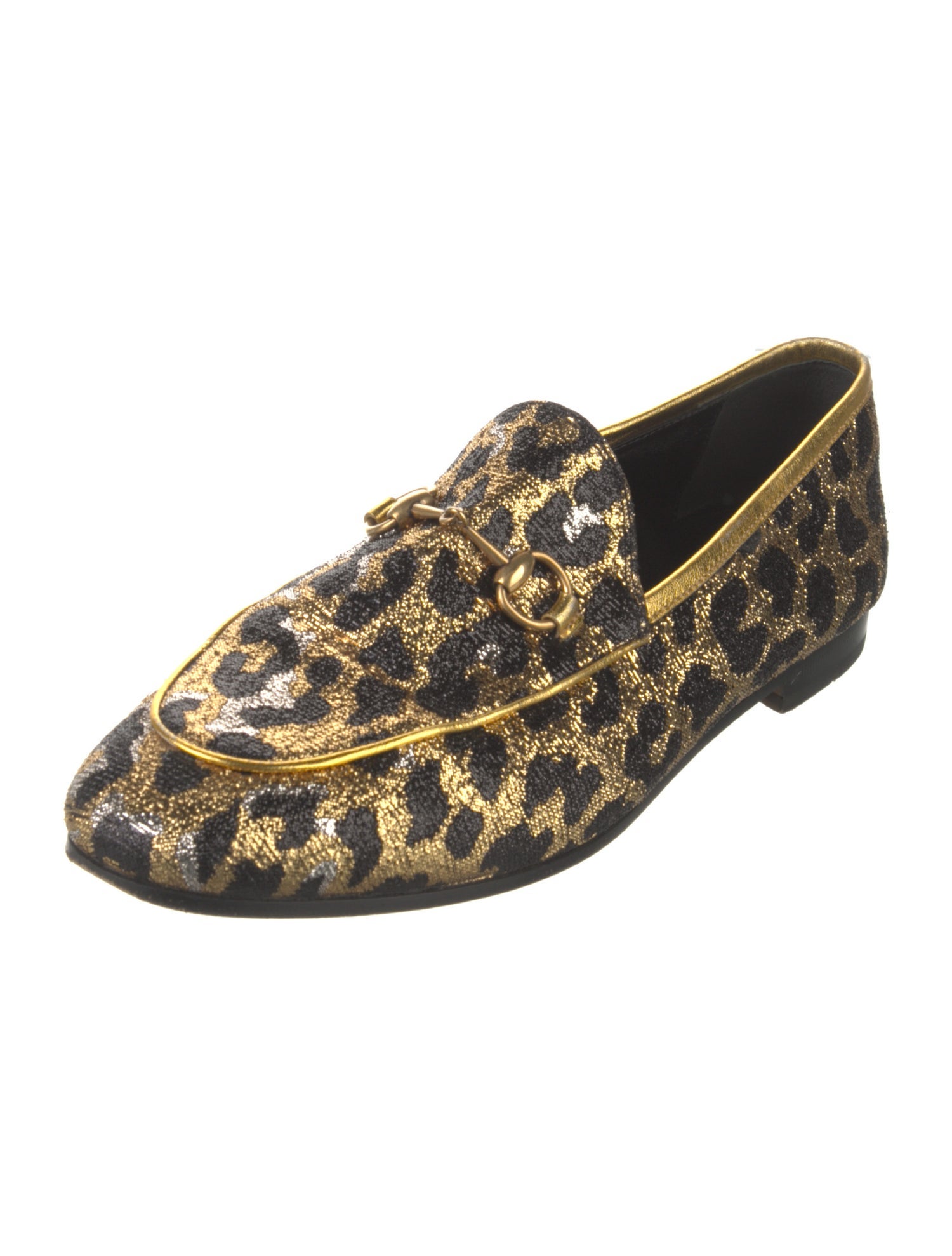 Gucci Animal Print Loafers