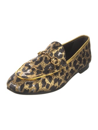 Gucci Animal Print Loafers