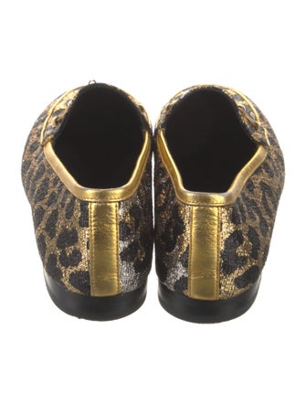 Gucci Animal Print Loafers