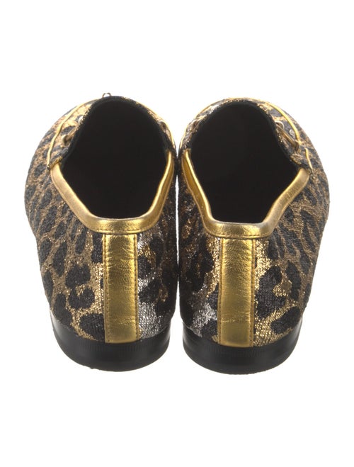 Gucci Animal Print Loafers
