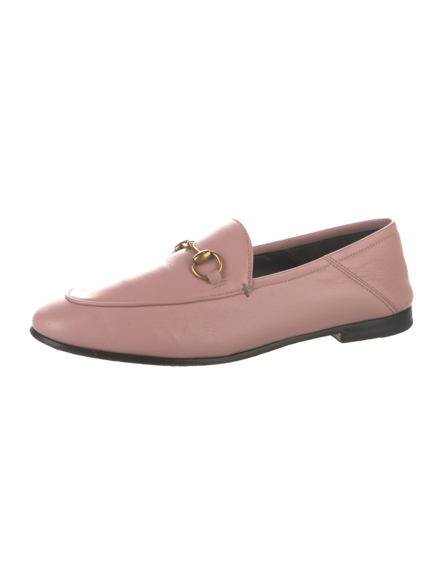 Gucci Horsebit Accent Leather Loafers