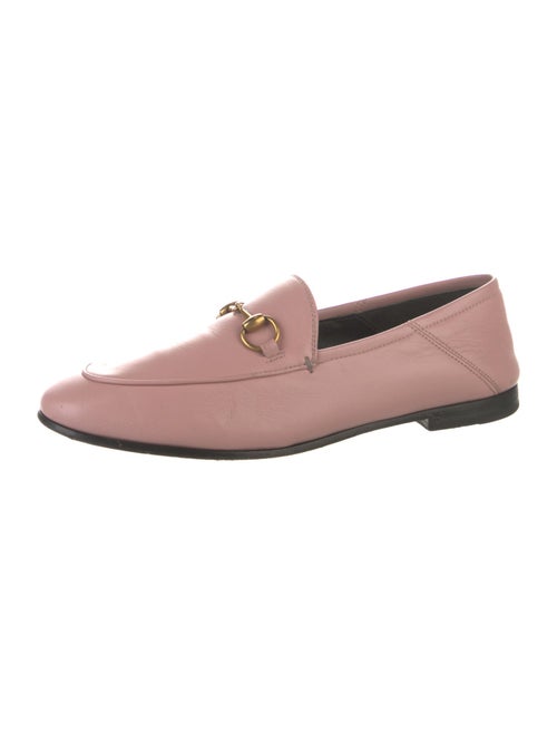Gucci Horsebit Accent Leather Loafers