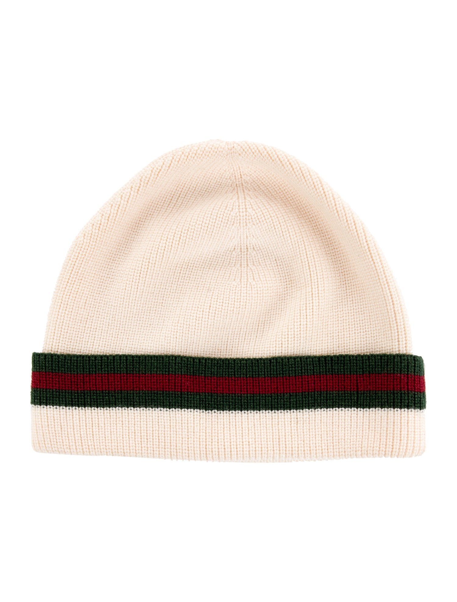Gucci Wool Knit Web Beanie