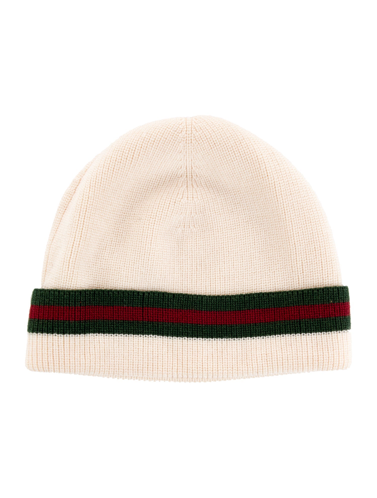 Gucci Wool Knit Web Beanie