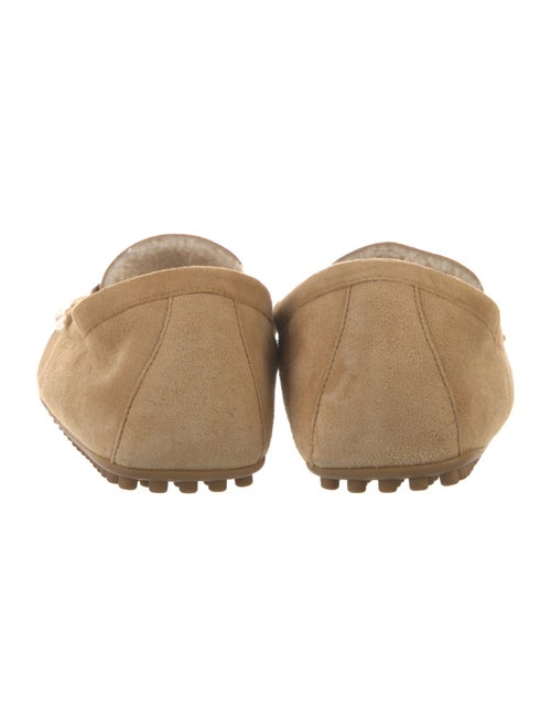 Gucci Horsebit Accent Suede Loafers