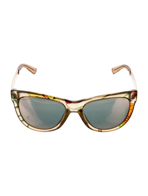 Gucci Web Accent Wayfarer Sunglasses
