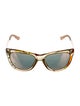 Gucci Web Accent Wayfarer Sunglasses