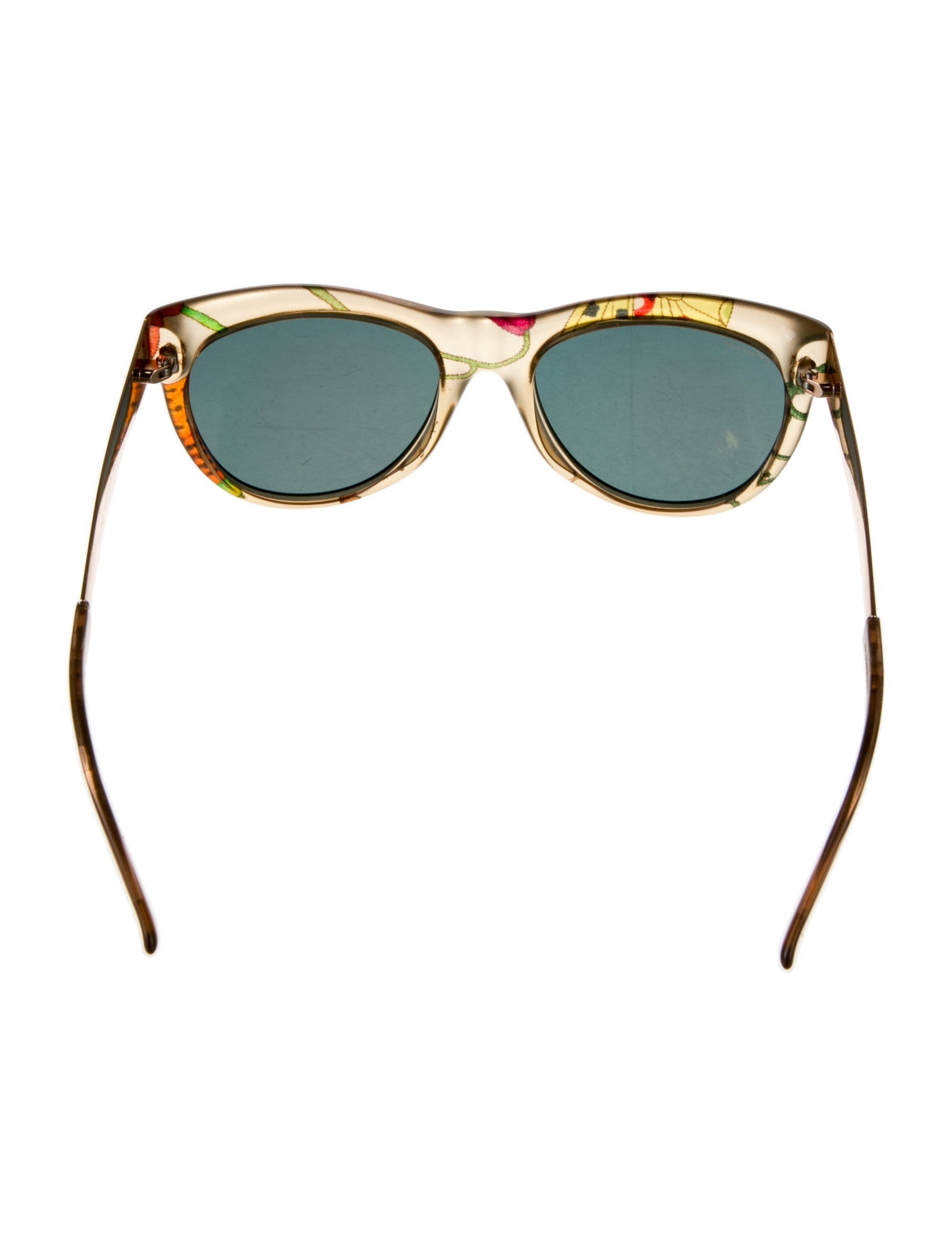 Gucci Web Accent Wayfarer Sunglasses
