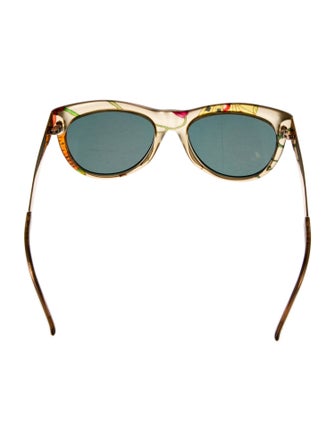Gucci Web Accent Wayfarer Sunglasses