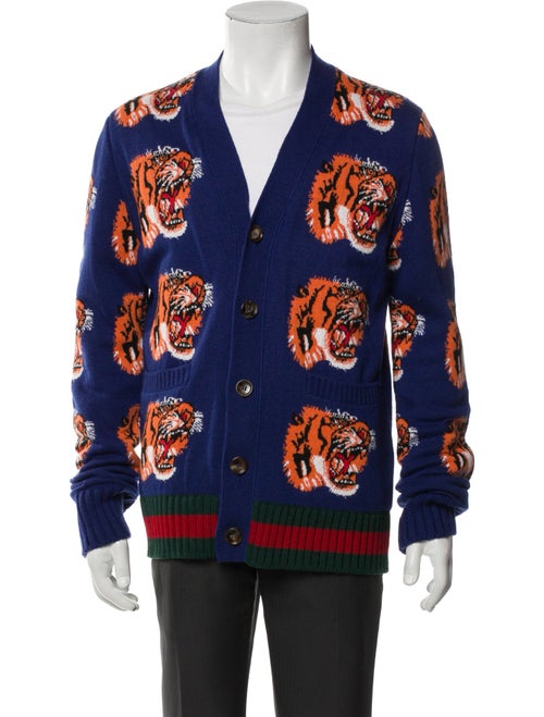 Gucci 2017 Web Accent Cardigan
