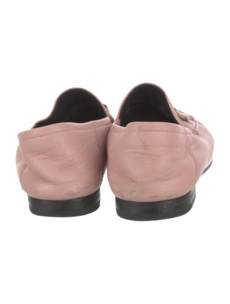 Gucci Horsebit Accent Leather Loafers