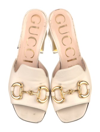 Gucci Leather Slides