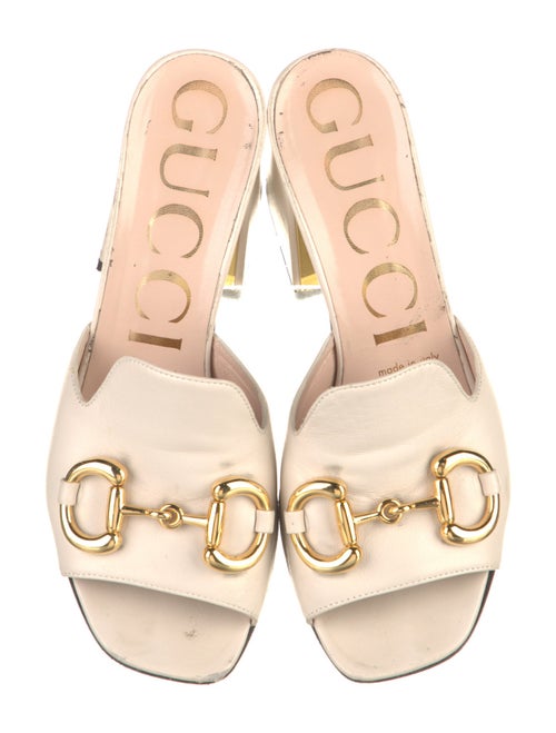 Gucci Leather Slides