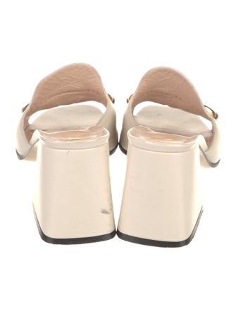 Gucci Leather Slides