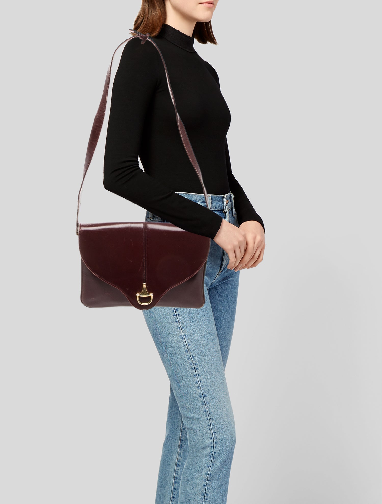 Gucci Horsebit Shoulder Bag Vintage