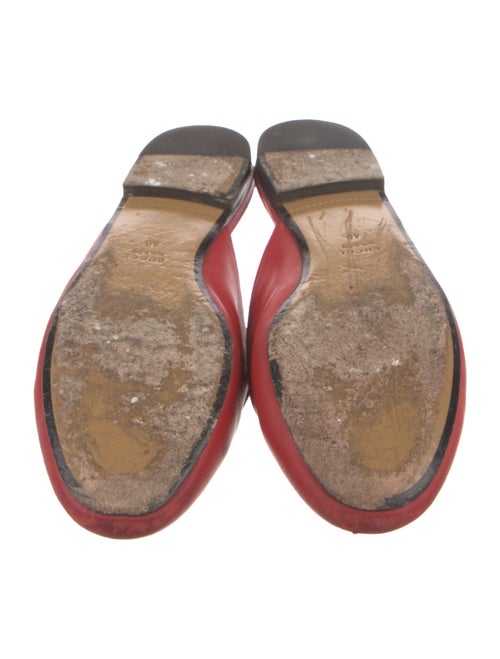 Gucci Horsebit Accent Leather Mules