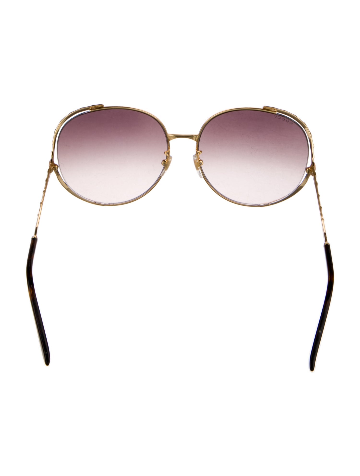 Gucci Interlocking G Logo Oversize Sunglasses