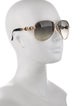 Gucci Aviator Gradient Sunglasses