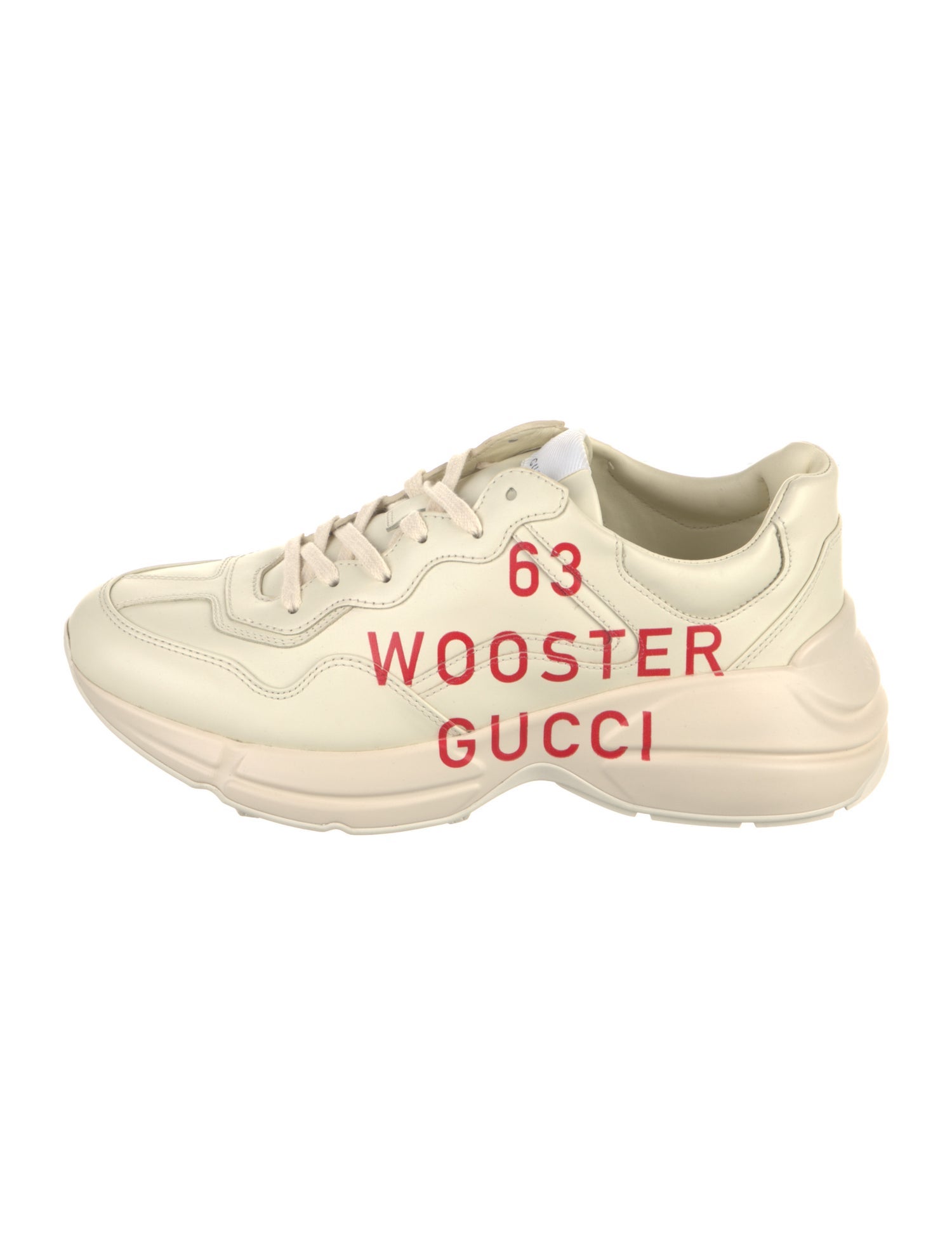 Gucci Interlocking G Logo Leather Sneakers