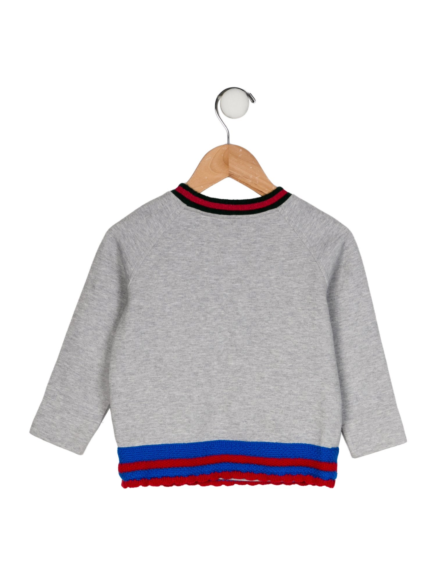 Gucci Girls' Web-Trimmed Sweatshirt