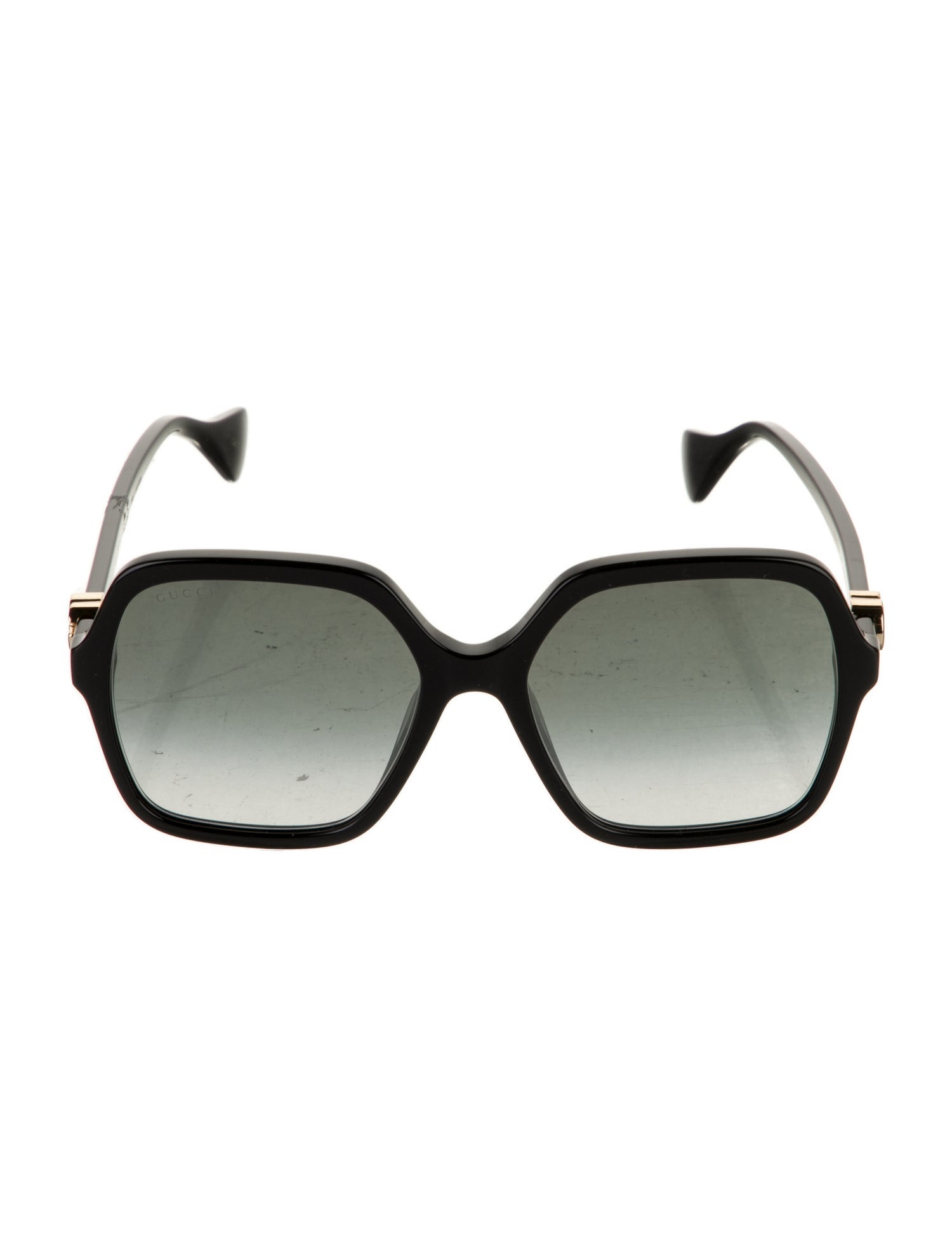 Gucci Double G Logo Oversize Sunglasses