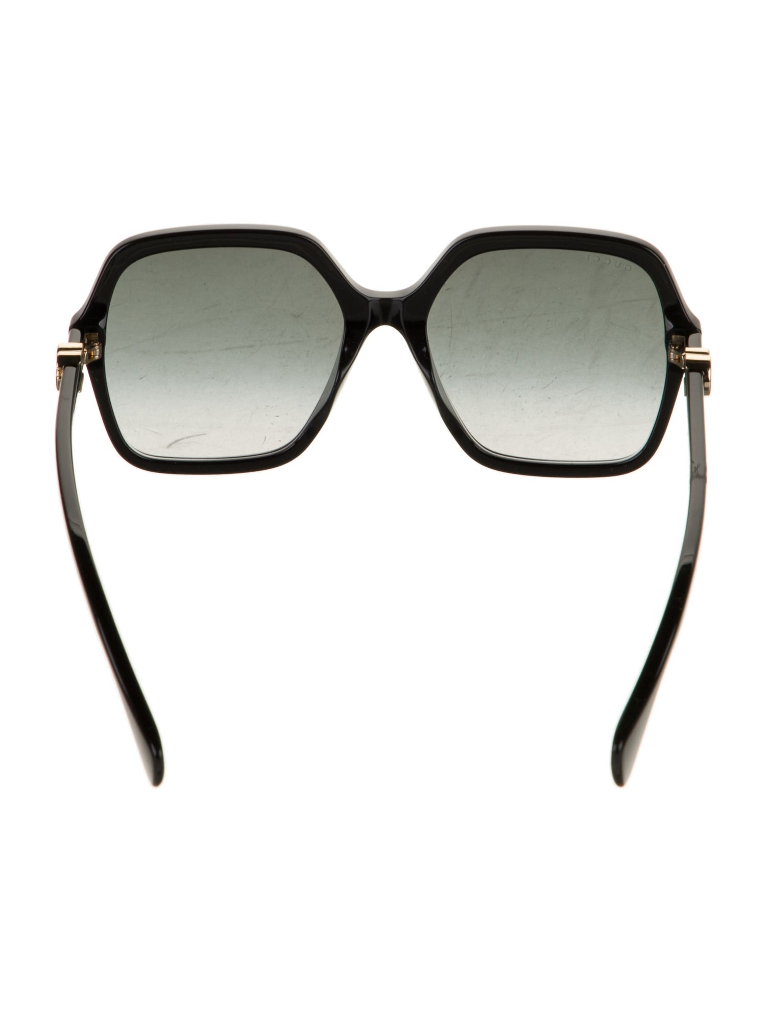 Gucci Double G Logo Oversize Sunglasses