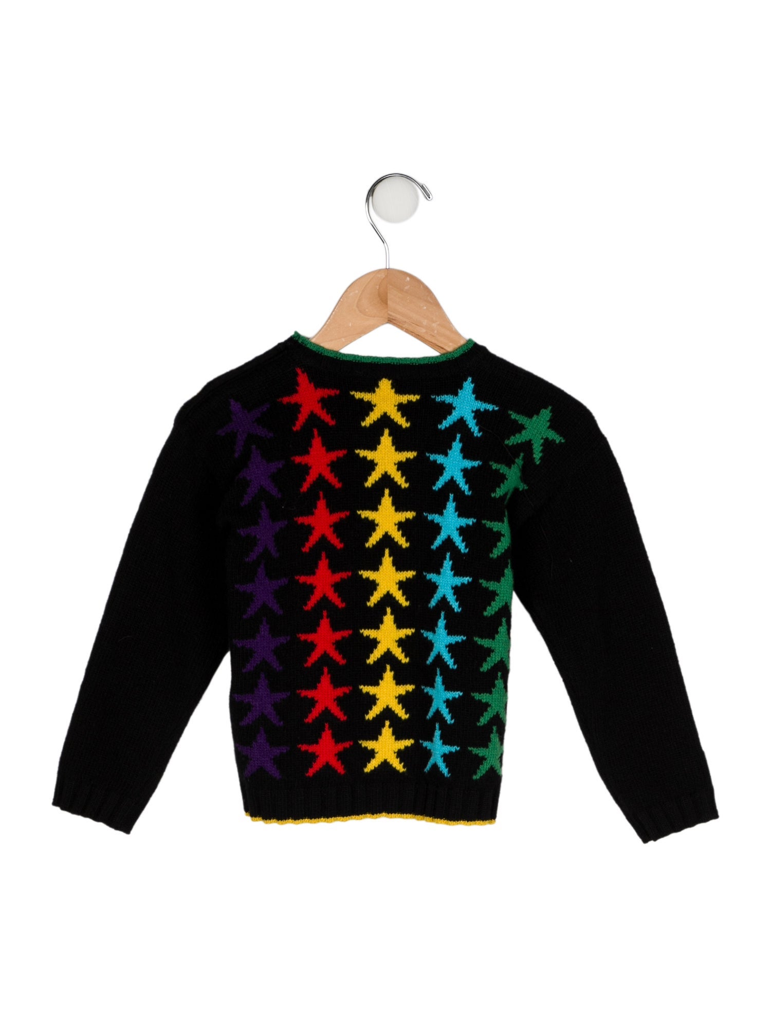 Gucci Girls' Graphic Wool Sweater