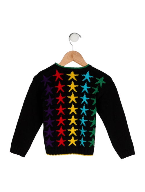 Gucci Girls' Graphic Wool Sweater