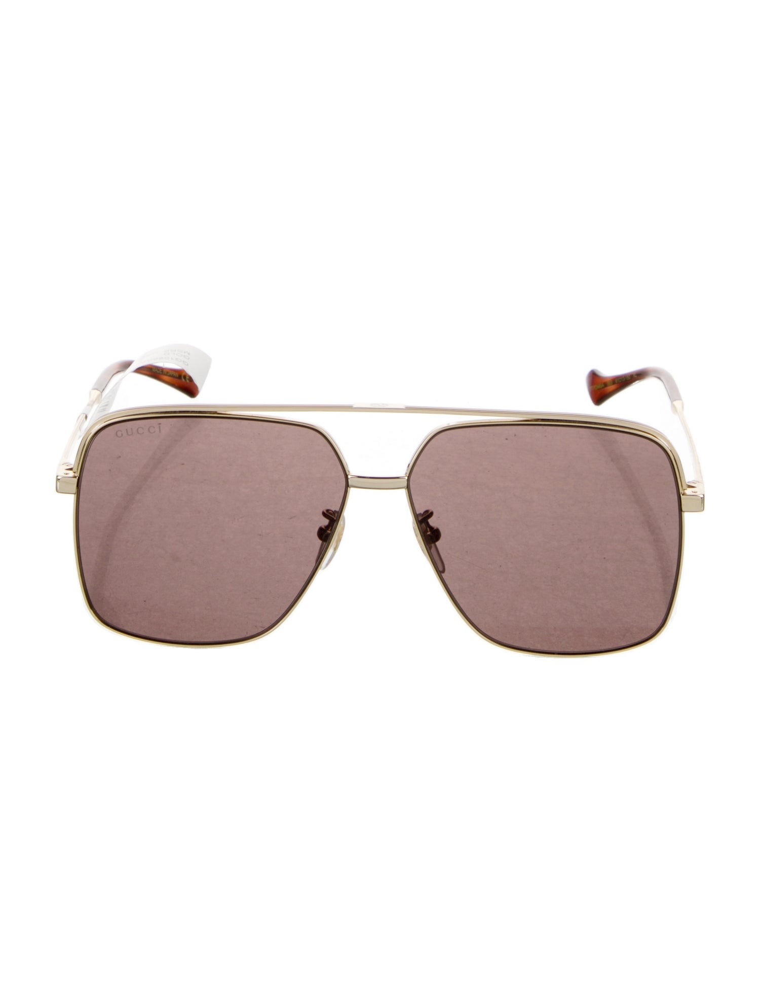 Gucci Aviator Tinted Sunglasses