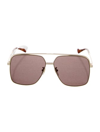 Gucci Aviator Tinted Sunglasses