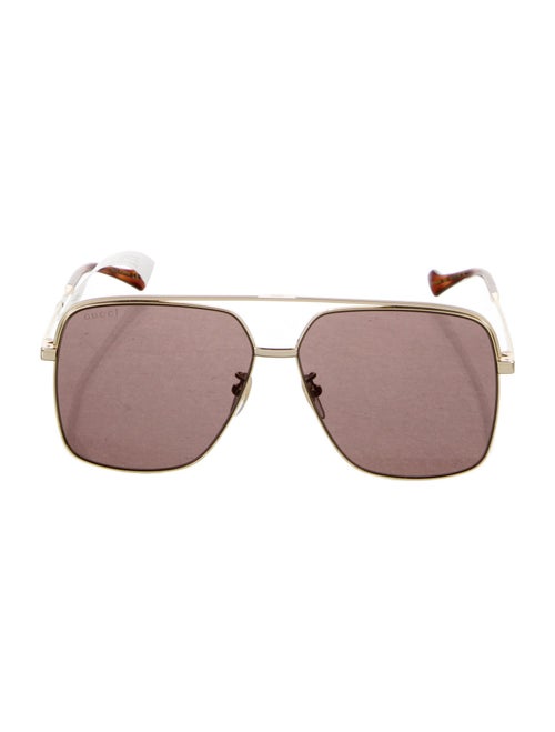 Gucci Aviator Tinted Sunglasses