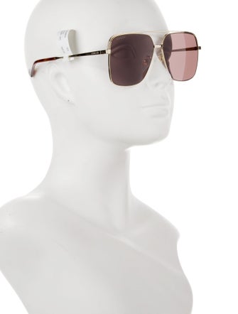 Gucci Aviator Tinted Sunglasses
