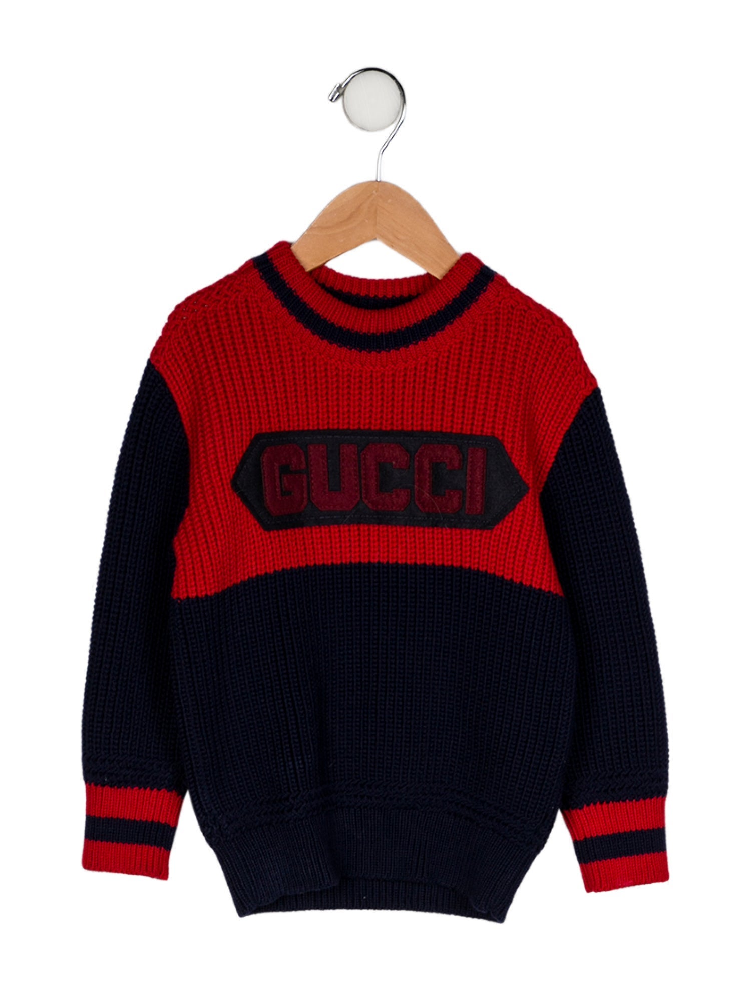 Gucci Wool Crew Neck Sweater