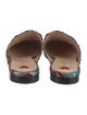 Gucci Horsebit Accent Printed Mules
