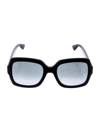Gucci Interlocking G Logo Oversize Sunglasses