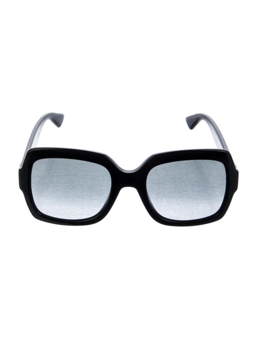 Gucci Interlocking G Logo Oversize Sunglasses