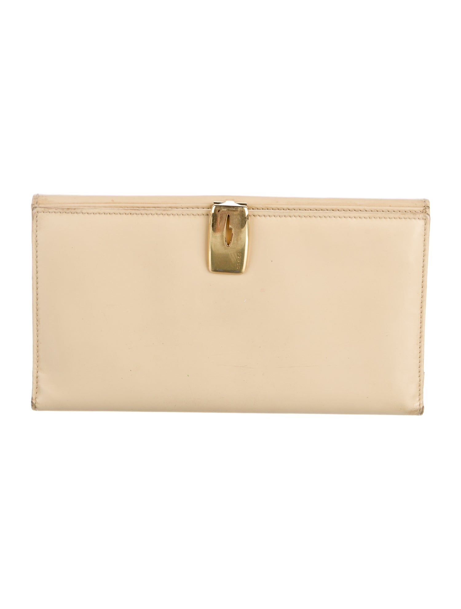 Gucci Patent Leather Continental Wallet