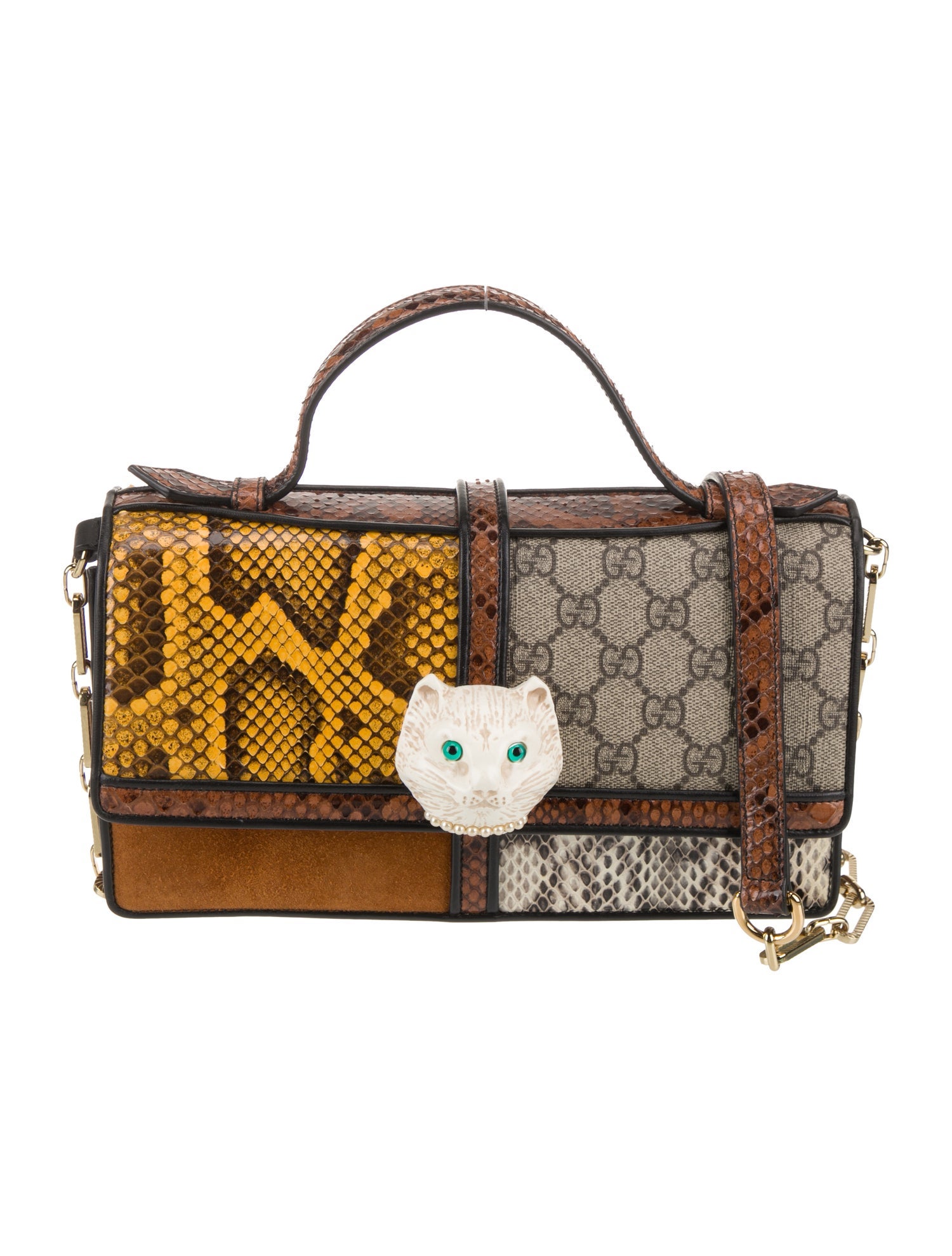 Gucci Faux Pearl Top Handle Bag