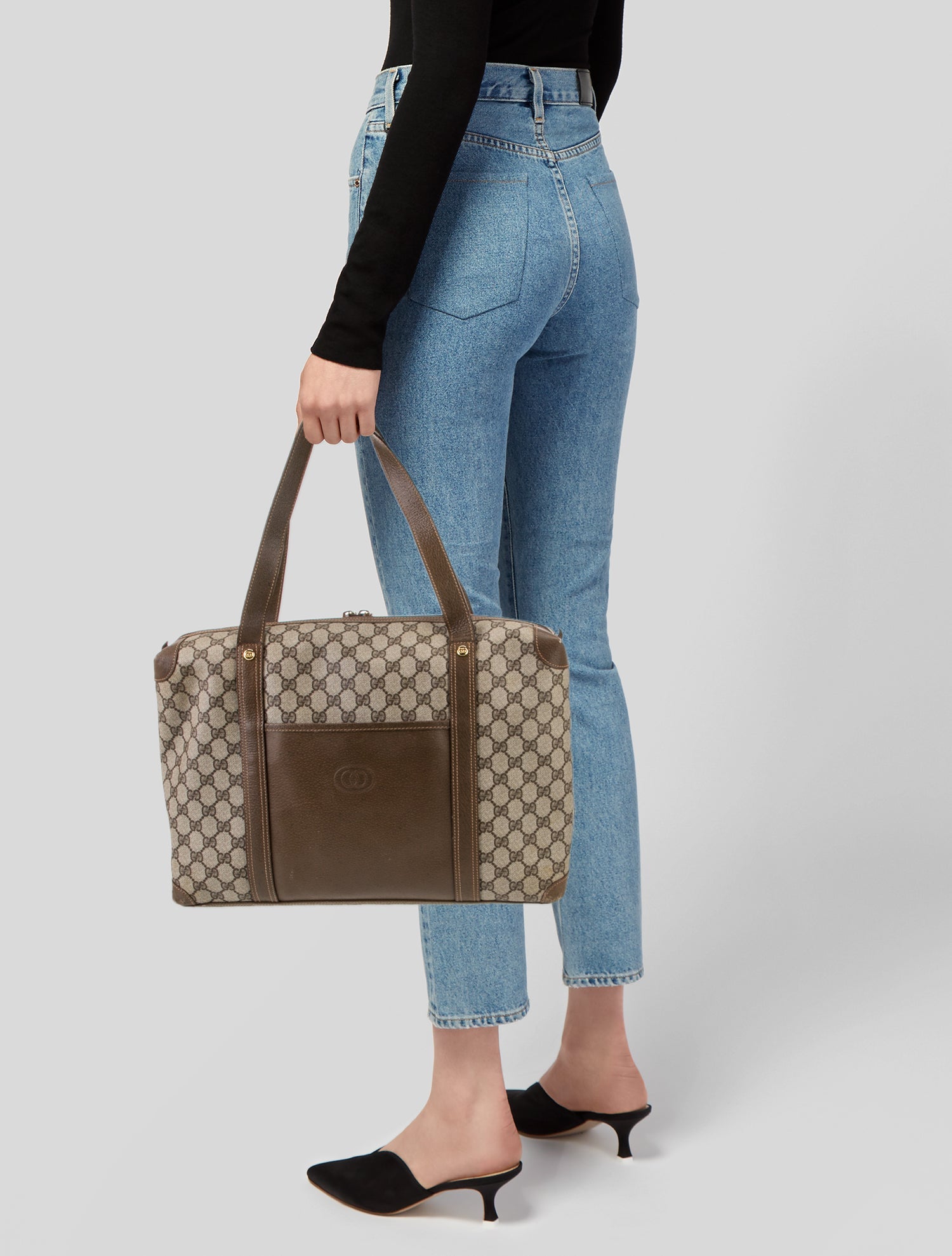 Gucci GG Plus Weekender Bag Vintage