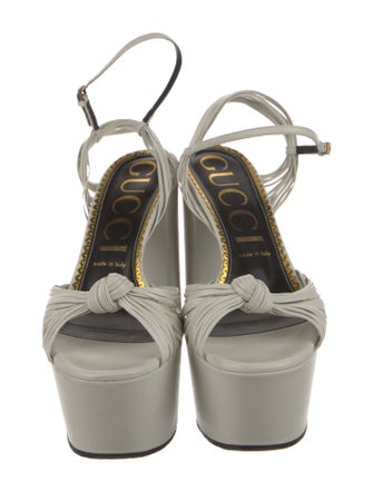 Gucci Leather Sandals