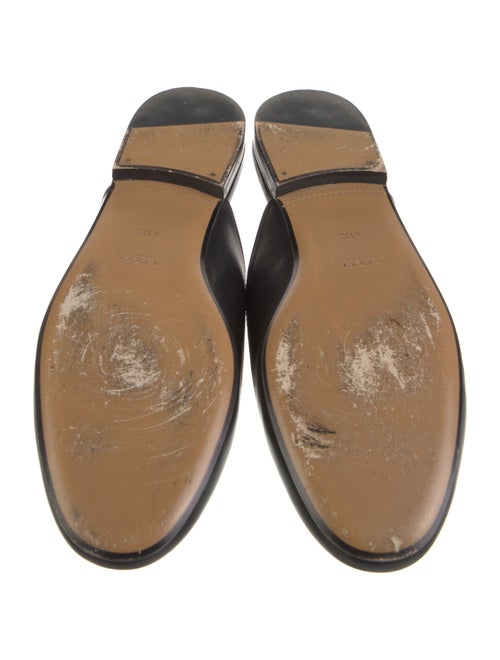 Gucci Horsebit Accent Leather Mules