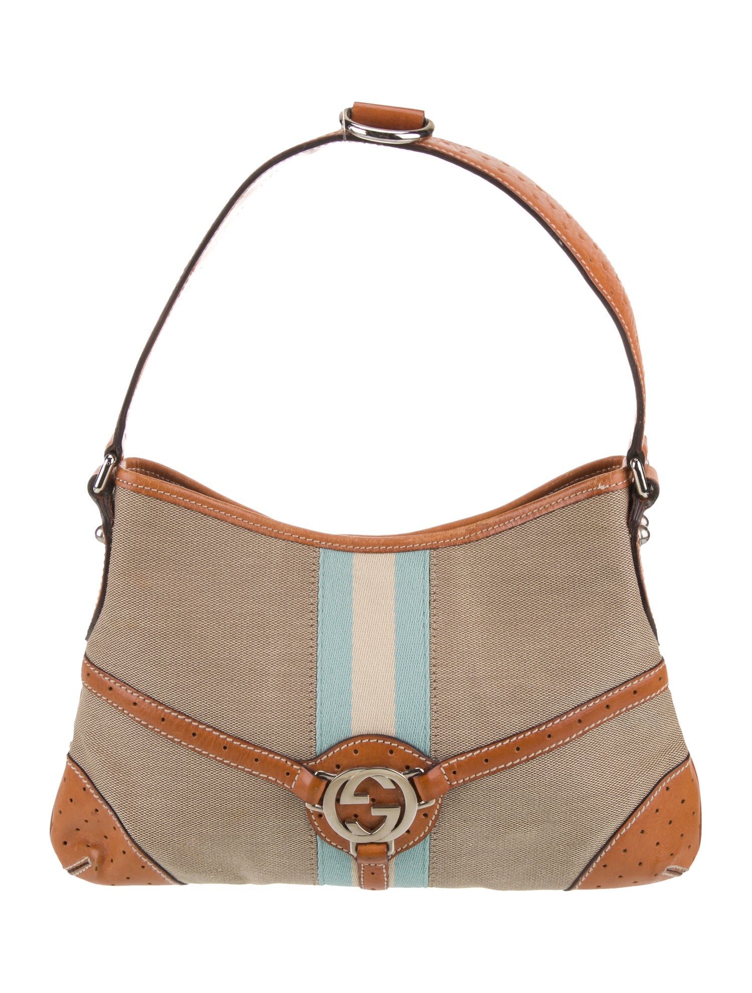 Gucci Canvas Shoulder Bag