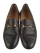 Gucci Horsebit Accent Leather Loafers