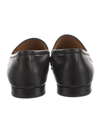 Gucci Horsebit Accent Leather Loafers